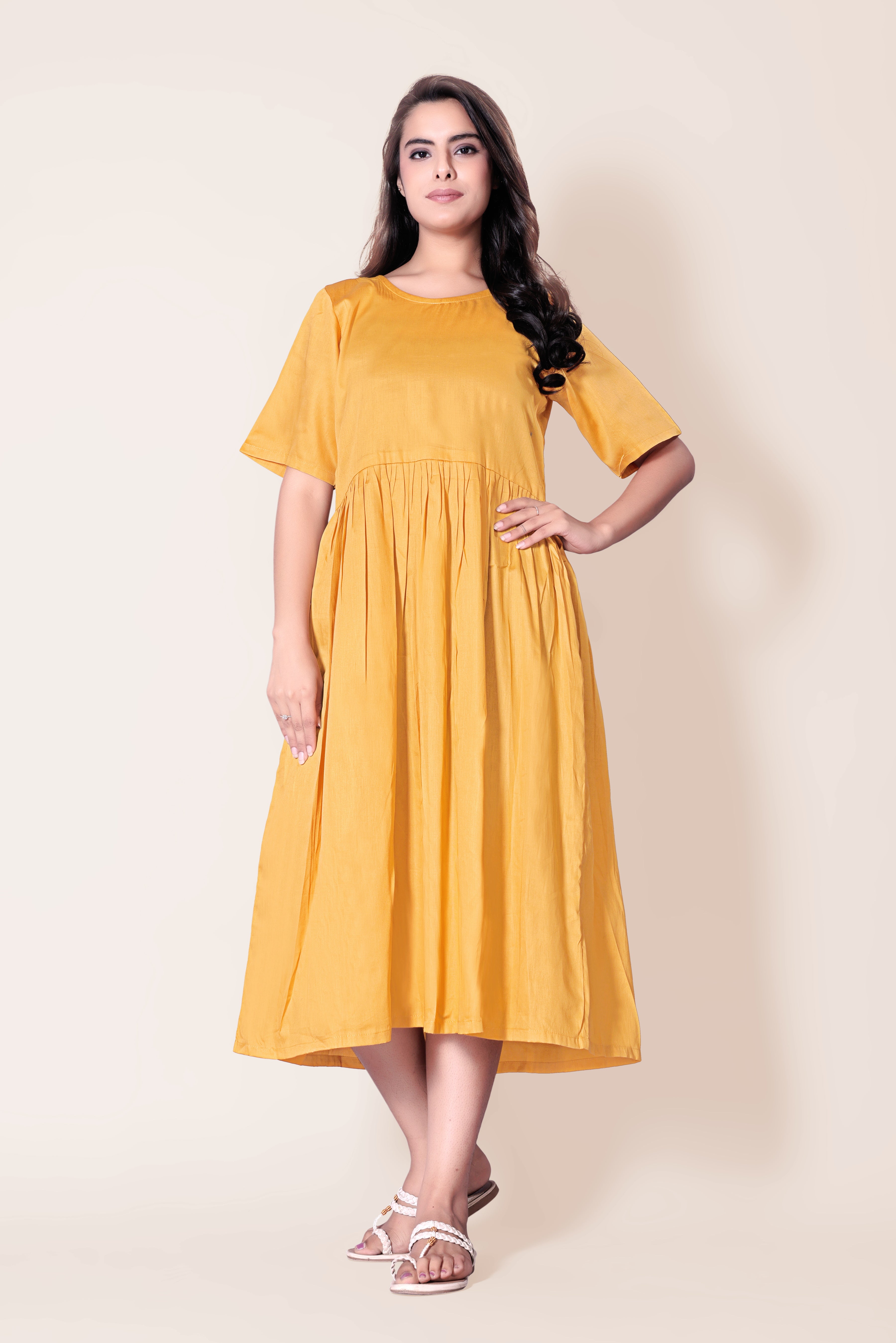 Wildflower Yellow Dress