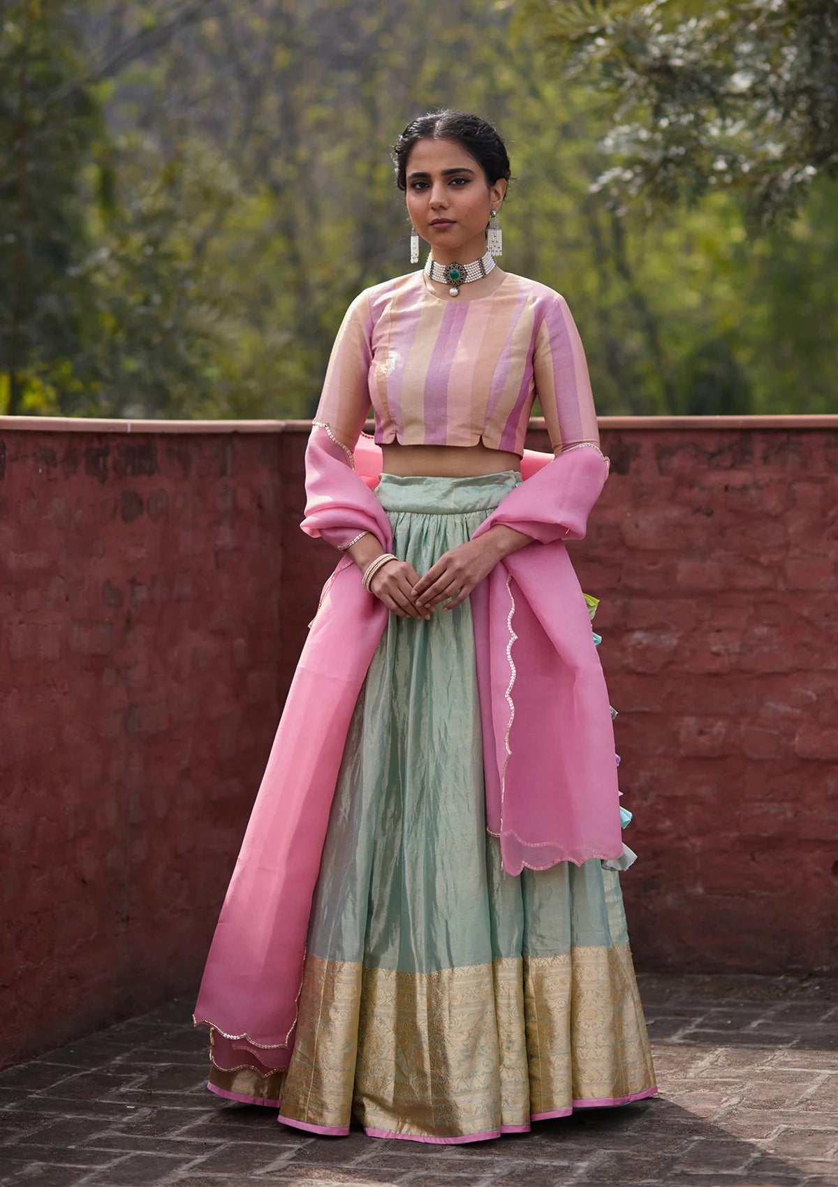 Neelambari Humsafar Lehenga